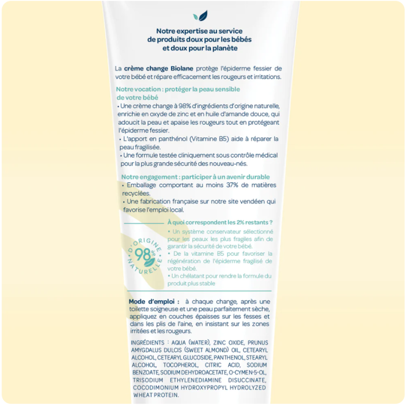 Diaper change cream Biolane